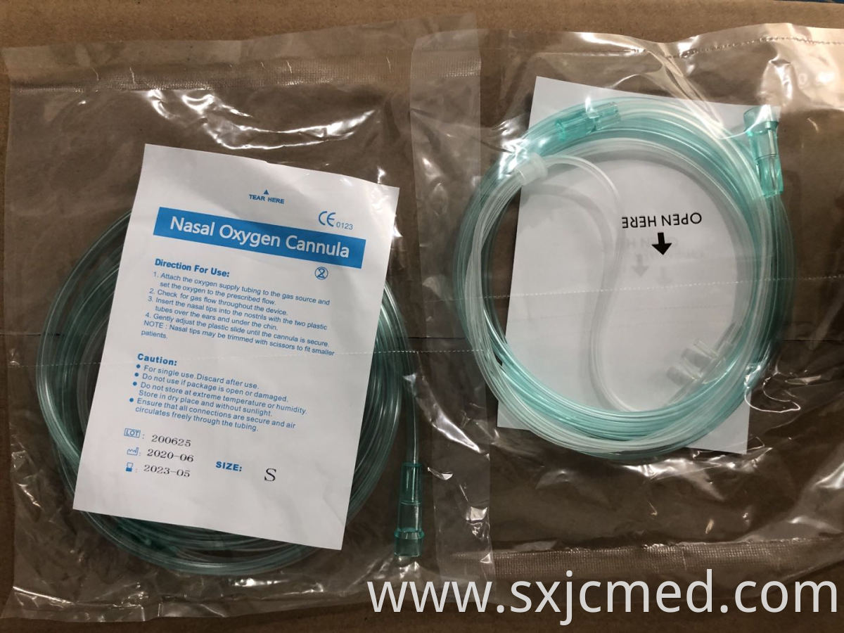 Medical PVC Emergency Oxygen Cannula Masks